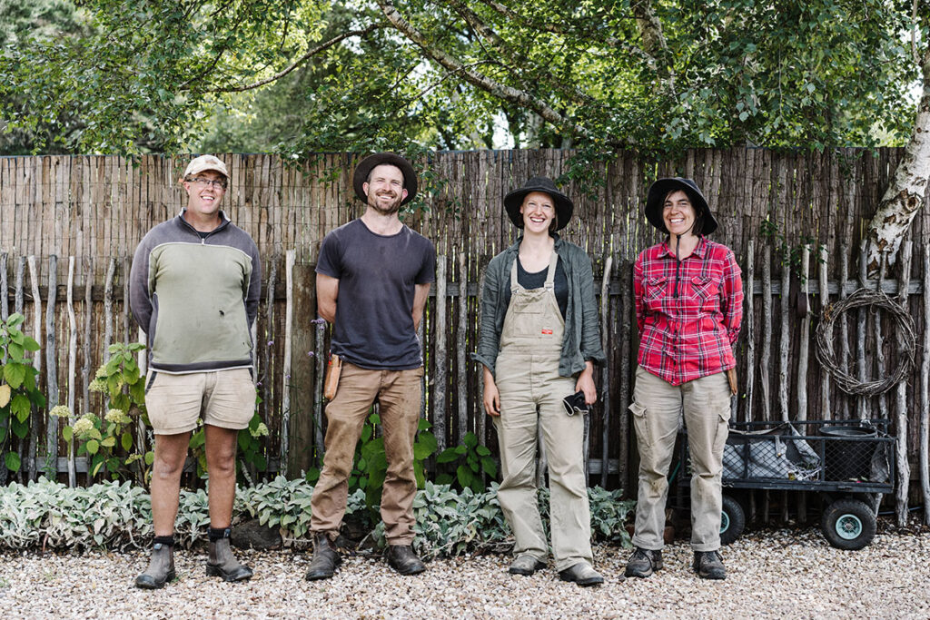 Gardeners at Acre of Roses