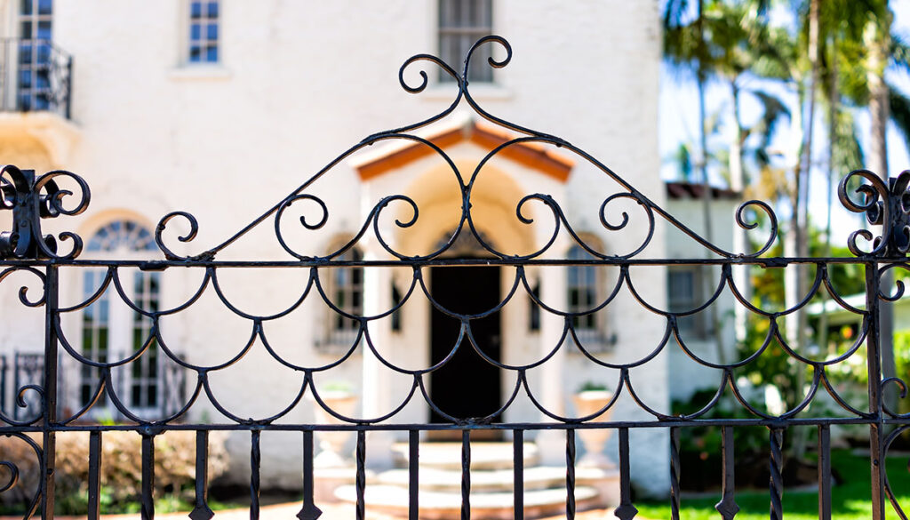 Gated private luxury home