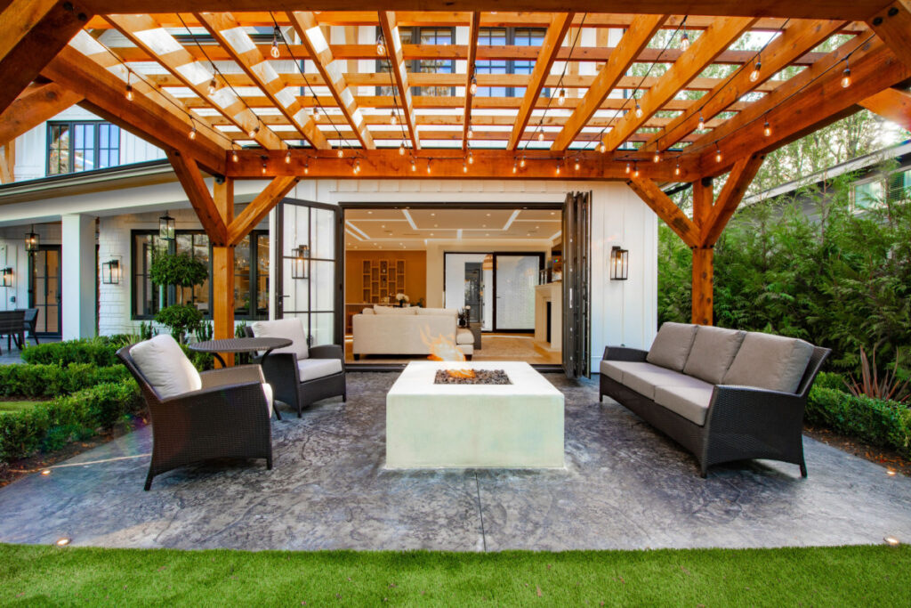 luxury patio